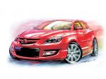 Mazda3 MPS 2006 года